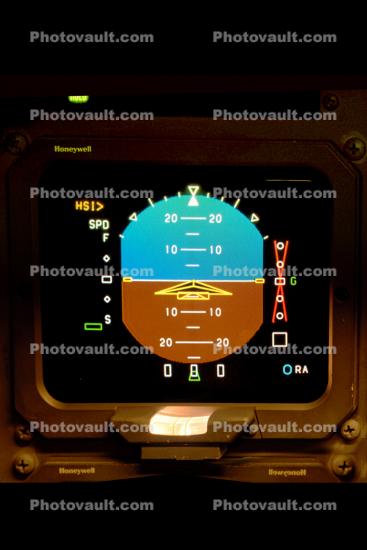 Artificial Horizon, Dash-8 Cockpit