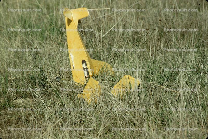 Crashed Model Plane, 1950s