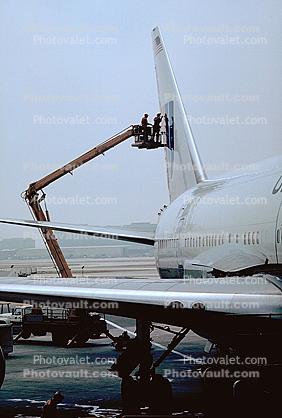 Repairing the Tail of a Boeing 747