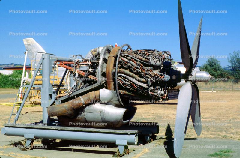 Pratt & Whitney R4360-B6 Wasp Major, Radial Air Cooled Piston Engine