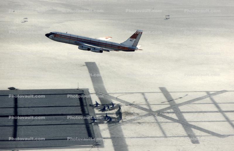 N833NA, 833, Edwards Air Force Base, Boeing 720-027, Controlled Impact Demonstration, NASA - FAA, JT3C-7, JT3C