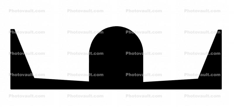 X-20 Dyna-Soar silhouette front view, spaceplane, Planform