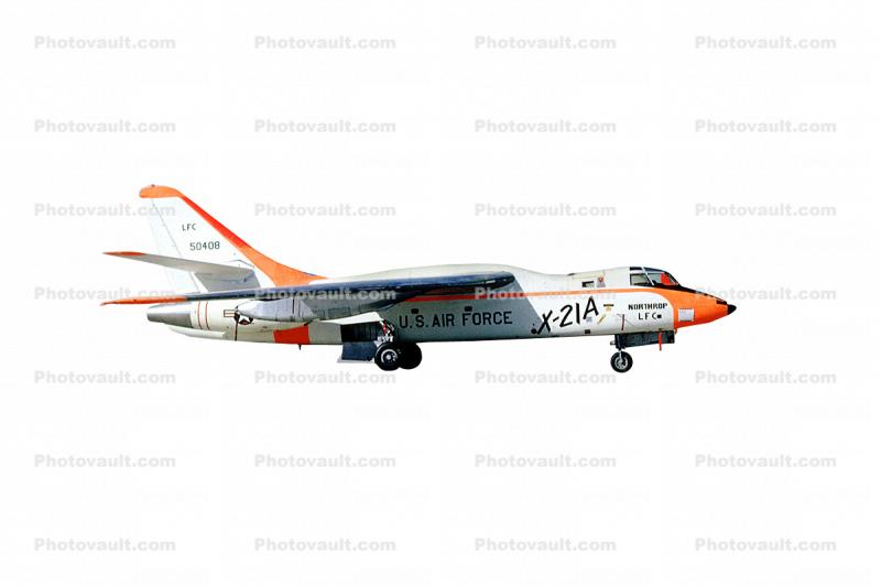 Northrop X-21A, photo-object, object, cut-out, cutout