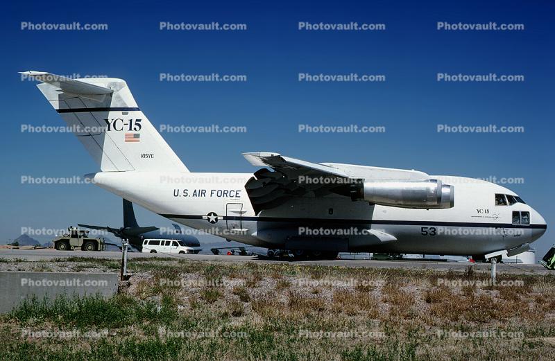 McDonnell Douglas YC-15, STOL, JT8D