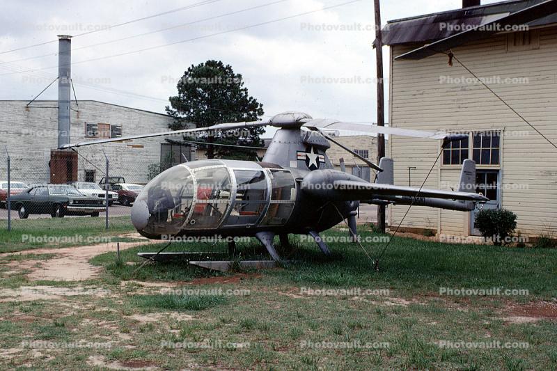 McDonnell XV-1 Convertiplane, Fort Rucker, Alabama, 1950s