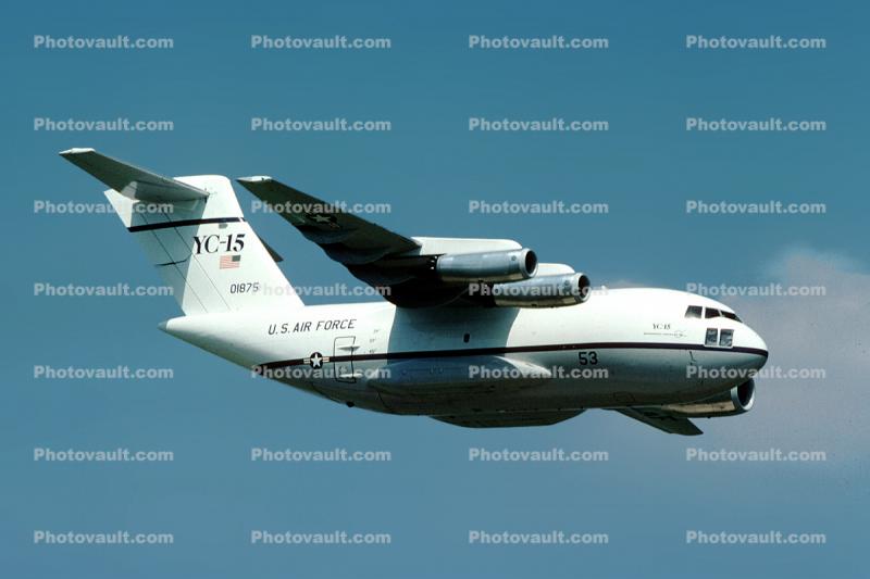 McDonnell Douglas YC-15, STOL, JT8D
