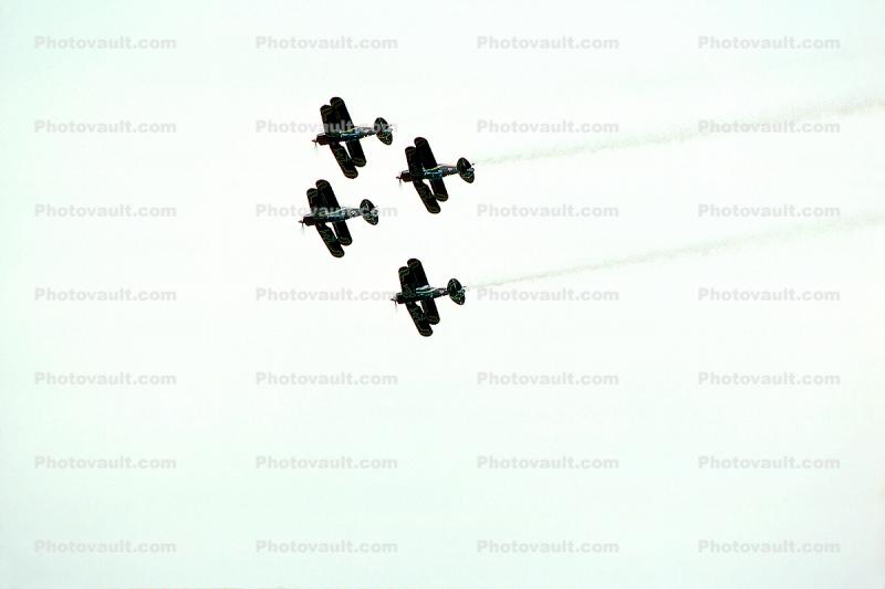 Formation Biplane Flight