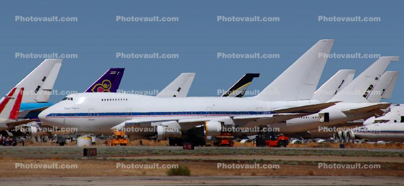 N747A, Boeing 747SP near the end