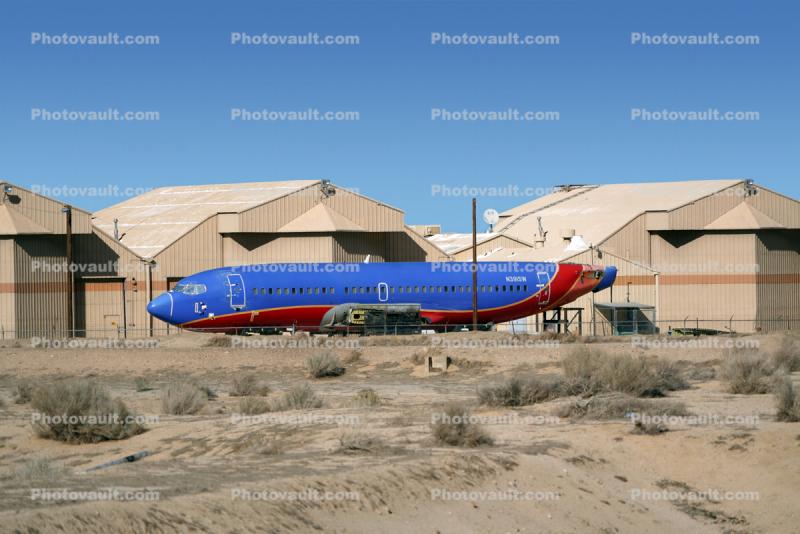 N391SW, Southwest Airlines Jet Break-up, Scrapping