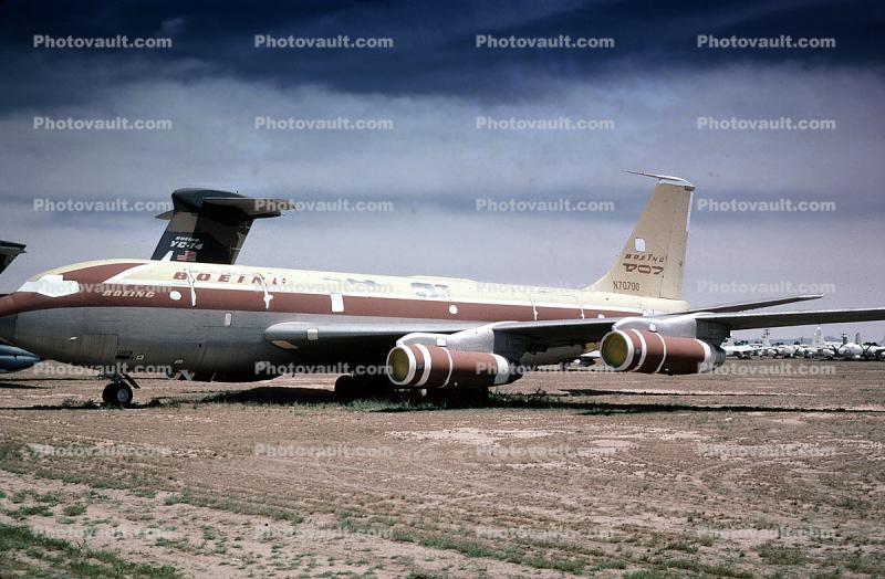 N70700, Dash Eighty, Dash-80, the famous 707 prototype, Tex Johnson