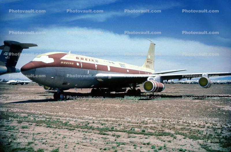 Dash Eighty, Dash-80, the famous 707 prototype, Tex Johnson