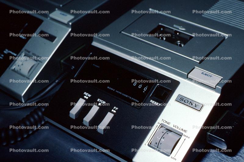 Sony Micro Cassette System, April 1982