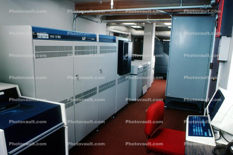 Digital VAX Mainframe, Computer, VAX 11/780, 16 February 1984, 1980s