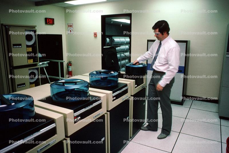 Mainframe Computer, Digital Tape Reel