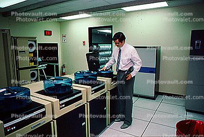 Mainframe Computer, Digital Platter Drives