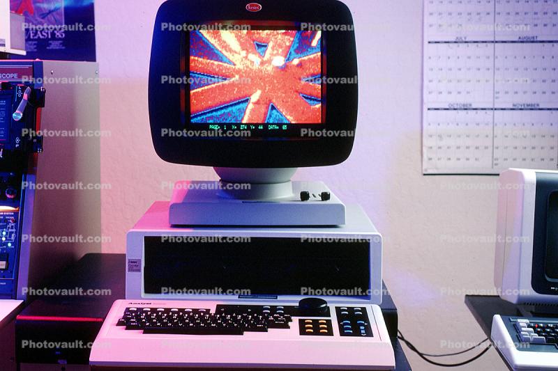 Monitor, Keyboard, 1980s