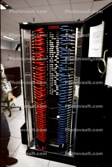1990's, Thinking Machine CM-5, Frostburg, supercomputer, Connection Machine, January 1996