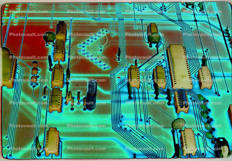 Circuit Board, Integrated Circuits, IC-Chips, chips