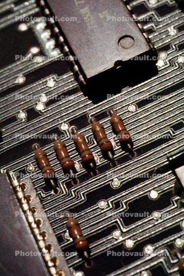 Circuit Board, Integrated Circuits, Wafer, chips