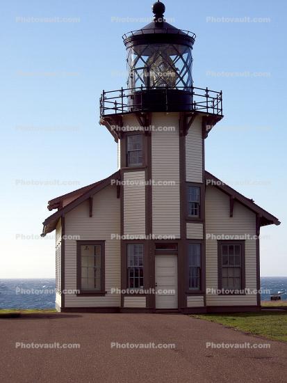 Point Cabrillo Lighthouse, Mendocino County, California, Pacific Ocean, West Coast