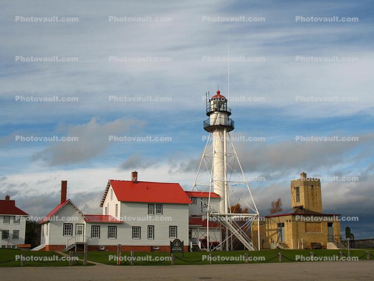 Whitefish Point Lighthouse, Michigan, Lake Superior, Great Lakes