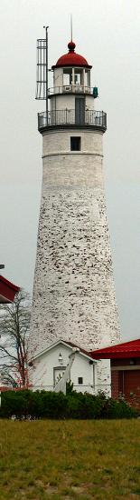 Fort Gratiot Lighthouse, Saint Clair, Michigan, Lake Huron, Great Lakes, Panorama