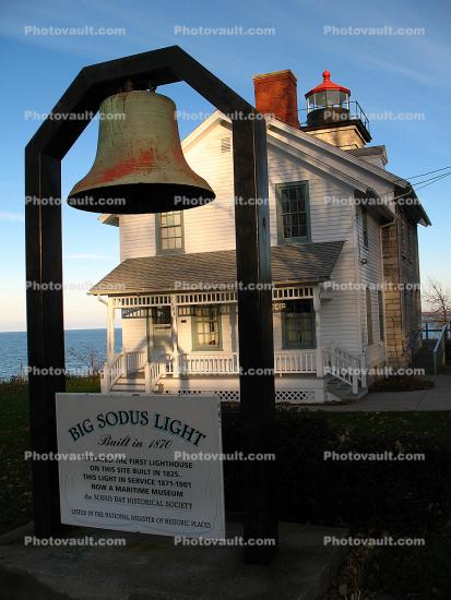 Big Sodus Light, Lake Ontario, Great Lakes, Sodus Point Lighthouse, New York State