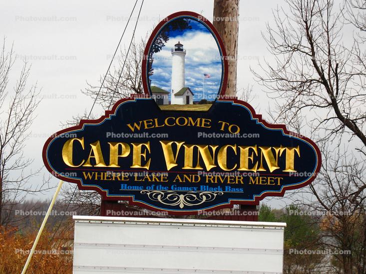 Cape Vincent Lighthouse, Lake Ontario, Great Lakes, New York State