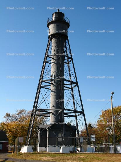 Tinicum Rear Range Lighthouse, Paulsboro, Billingsport, East Coast, Atlantic Ocean, Eastern Seaboard