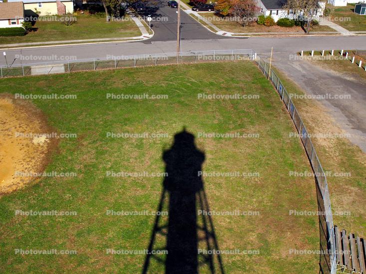 Tinicum Rear Range Lighthouse, skeletal tower, Paulsboro, Billingsport, East Coast, Atlantic Ocean, Eastern Seaboard