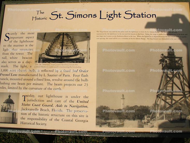 Saint Simons Island Light Station, 1872, Georgia, East Coast, Eastern Seaboard, Atlantic Ocean