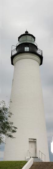 Port Isabel Lighthouse, Point (Port) Isabel, Texas, Gulf Coast, Panorama