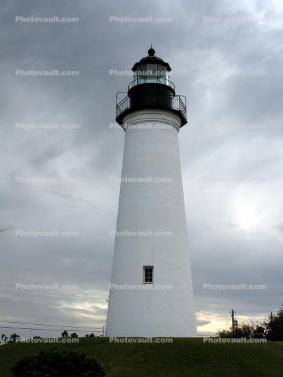 Port Isabel Lighthouse, Point (Port) Isabel, Texas, Gulf Coast, Panorama