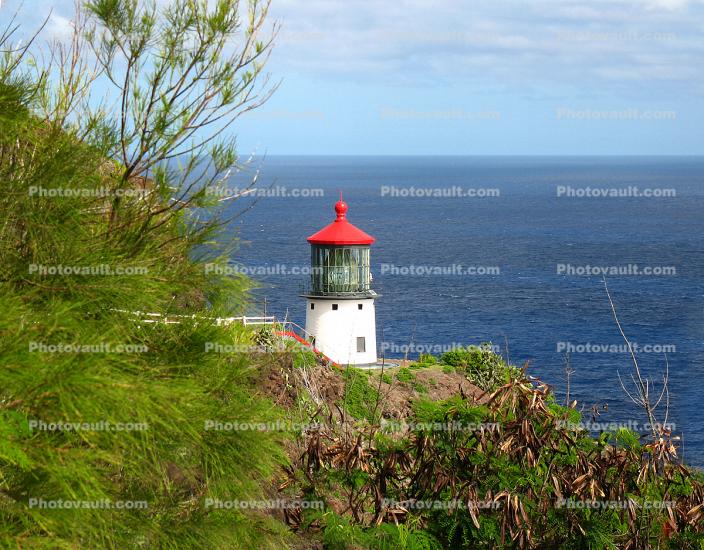 Makapu`u Lighthouse, Makapu, Oahu, Hawaii, Pacific Ocean