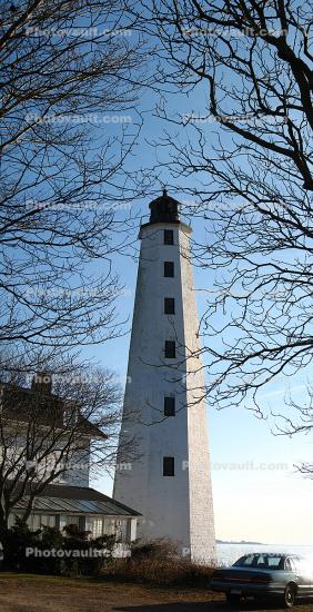 New London Harbor Lighthouse, New London, Thames River, Connecticut, Atlantic Ocean, East Coast, Eastern Seaboard