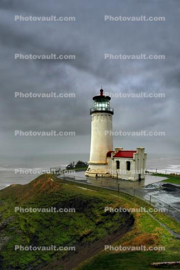 North Head Lighthouse, Washington State, Pacific Ocean, West Coast