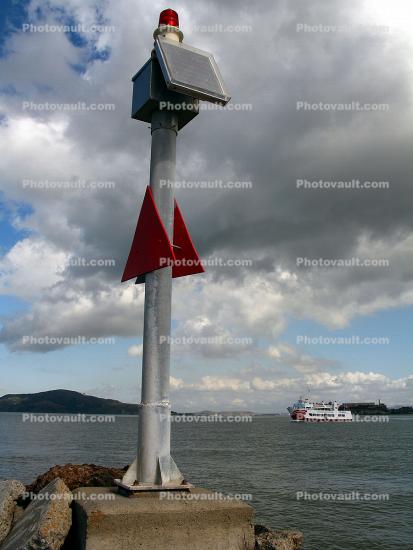 Ferry Boat, Light Sentinal, The Marina, San Francisco, West Coast