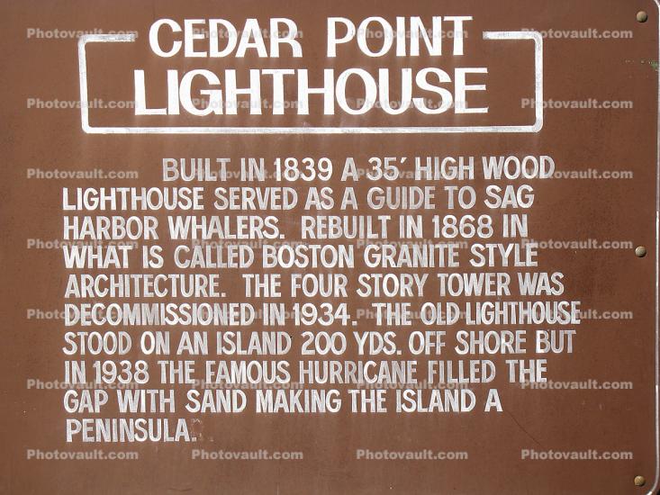 Cedar Point Lighthouse, Long Island, New York State, East Coast, Atlantic Ocean, Eastern Seaboard
