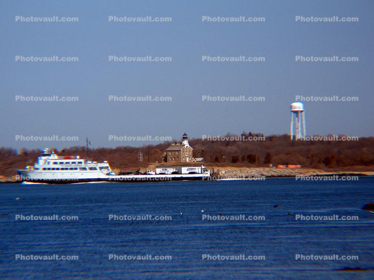 Plum Island Lighthouse, Long Island, New York State, Atlantic Ocean, Eastern Seaboard, East Coast