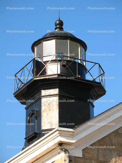Old Field Point Lighthouse, 1868, Long Island, New York State, East Coast, Atlantic Ocean, Eastern Seaboard