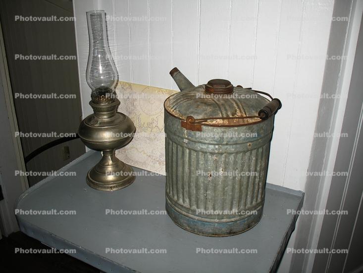Kerosene Lamp, paraffin lamp, lanter, Drum Point Lighthouse, 1883-1962, Solomons, Patuxent River, Maryland, Atlantic Ocean, Eastern Seaboard, East Coast
