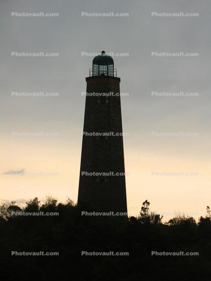 Old Cape Henry Lighthouse, Virginia, Atlantic Ocean, Eastern Seaboard, East Coast