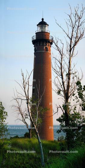 Little Sable Point Lighthouse, Michigan, Lake Michigan, Great Lakes