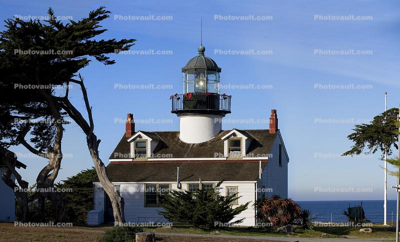 Point Pinos Lighthouse, Monterey Peninsula, California, Pacific Ocean, West Coast