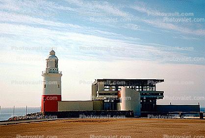 Europa Point Lighthouse, Gibralter, building, 1950s