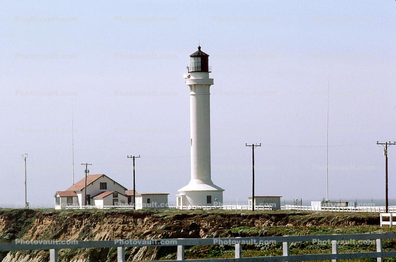 Point Arena lighthouse, California, Pacific Ocean, West Coast