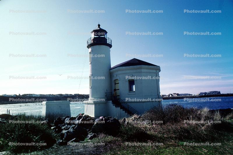 Coquille River Lighthouse, Bullard's Beach State Park, Bandon, Oregon, West Coast, Pacific Ocean