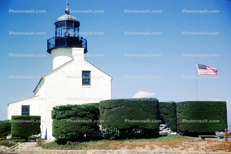 Old Point Loma Lighthouse, San Diego, California, West Coast, Pacific Ocean