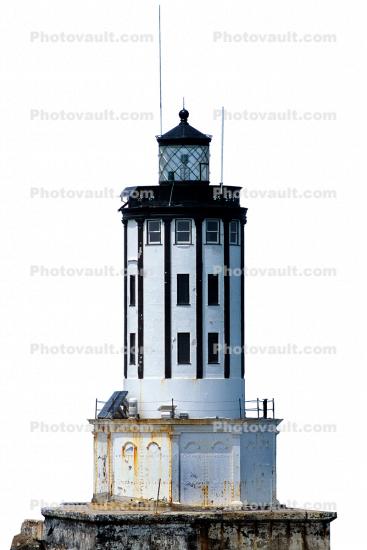 Angel's Gate Lighthouse photo-object, cut-out, shape 
