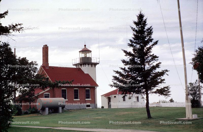 Sherwood Point Light Station, Door County, Wisconsin, Lake Michigan, Great Lakes